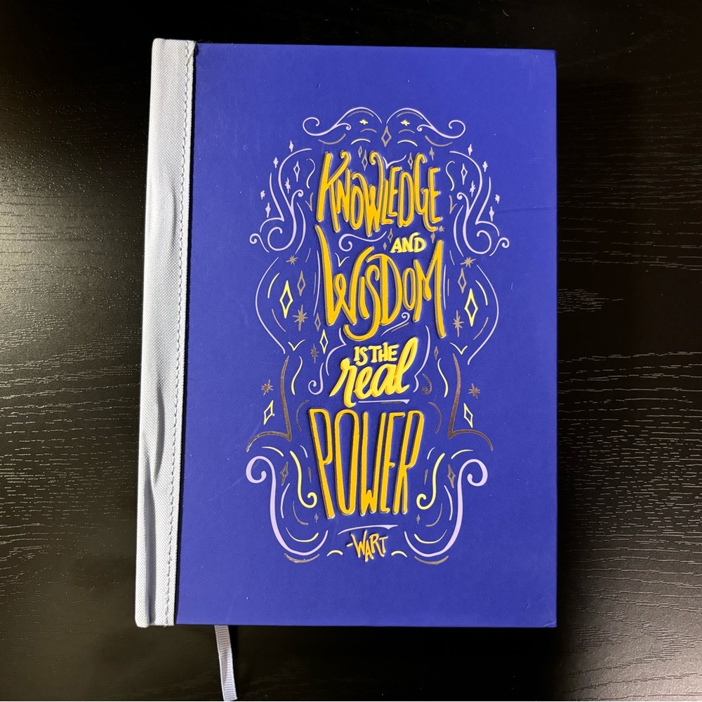 Disney Wisdom Journal Book Wizard Merlin Limited Release Series 9/12 Sword READ